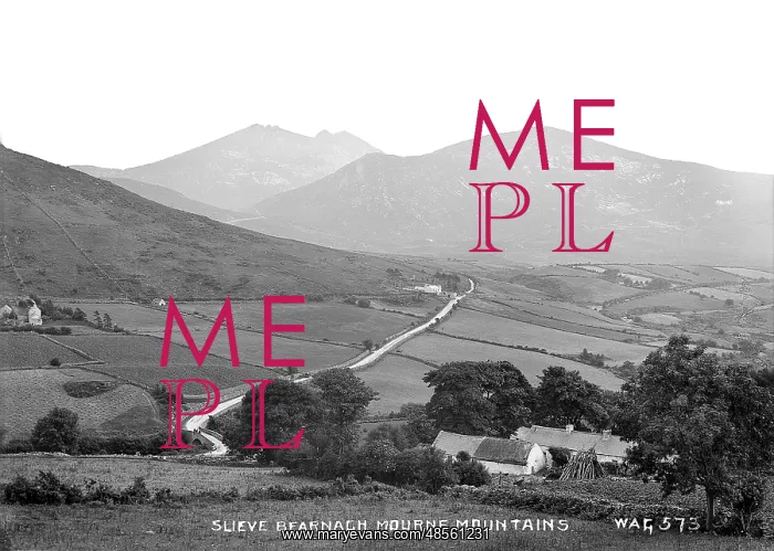 : Slieve Bearnagh, Mourne Mountains : Slieve Bearnagh, Mourne Mountains