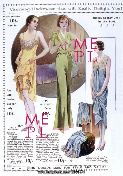 : SLIPS & KNICKERS 1935 : SLIPS & KNICKERS 1935