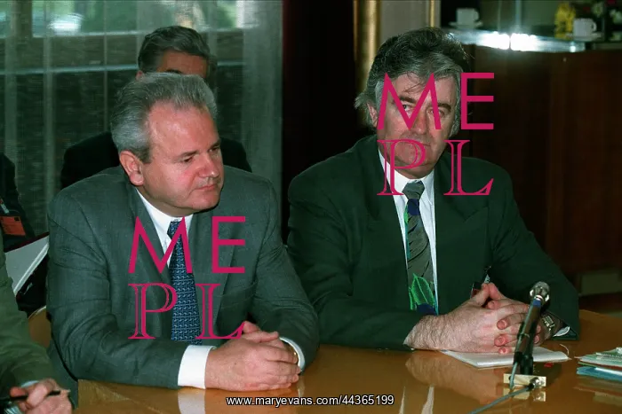 : Slobodan Milosevic & Radovan Karadzic : Slobodan Milosevic & Radovan Karadzic