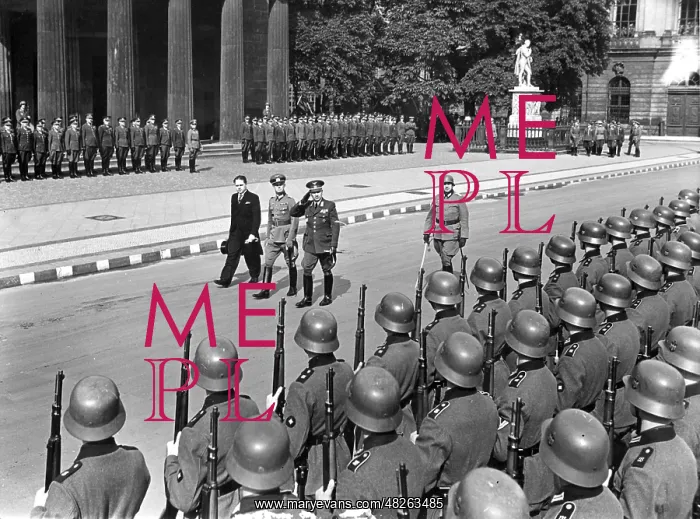 : The Slovakian Minister of Defense in front : The Slovakian Minister of Defense in front