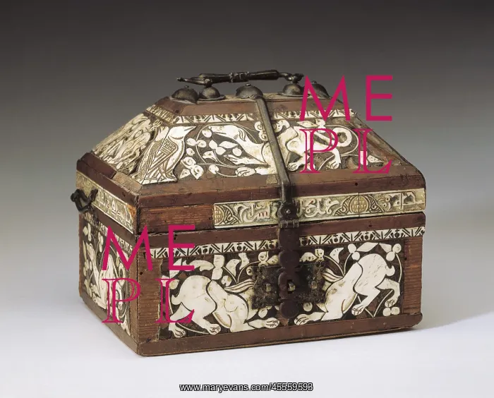 : Small chest of the hares. 11th -12th c. Made : Small chest of the hares. 11th -12th c. Made