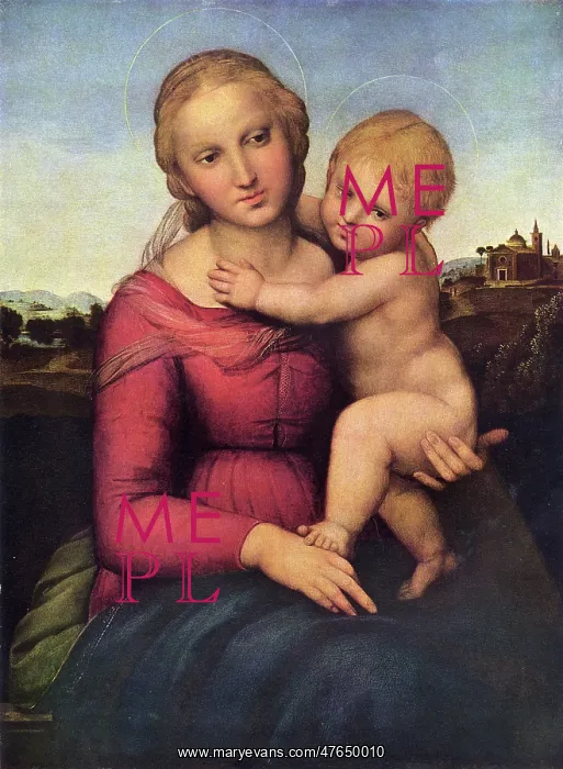 : The Small Cowper Madonna, by Raphael : The Small Cowper Madonna, by Raphael