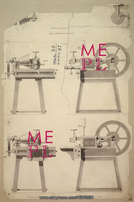 : Small lever planing machine : Small lever planing machine
