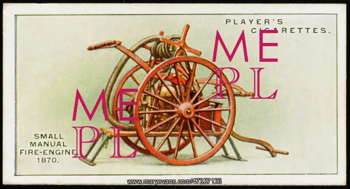 : SMALL MANUAL ENGINE / 1870 : SMALL MANUAL ENGINE / 1870