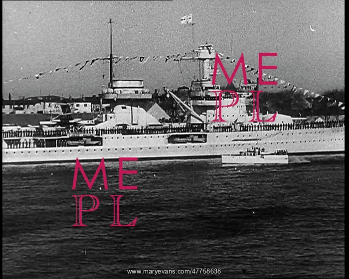 : A Small Motorboat Driving Past a Warship : A Small Motorboat Driving Past a Warship