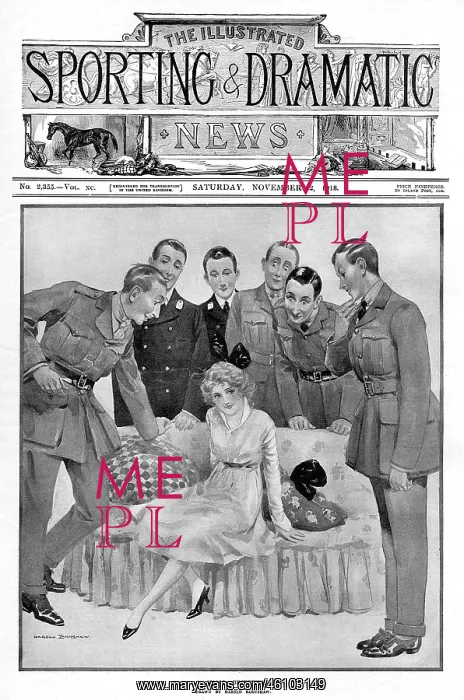 : A Small Objective by Harold Earnshaw, WW1 cartoon : A Small Objective by Harold Earnshaw, WW1 cartoon