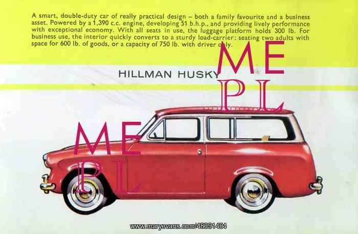 : A small red Hilllman Husky : A small red Hilllman Husky