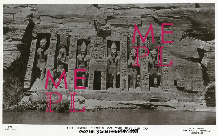 : The small temple at Abu Simbel, Egypt : The small temple at Abu Simbel, Egypt
