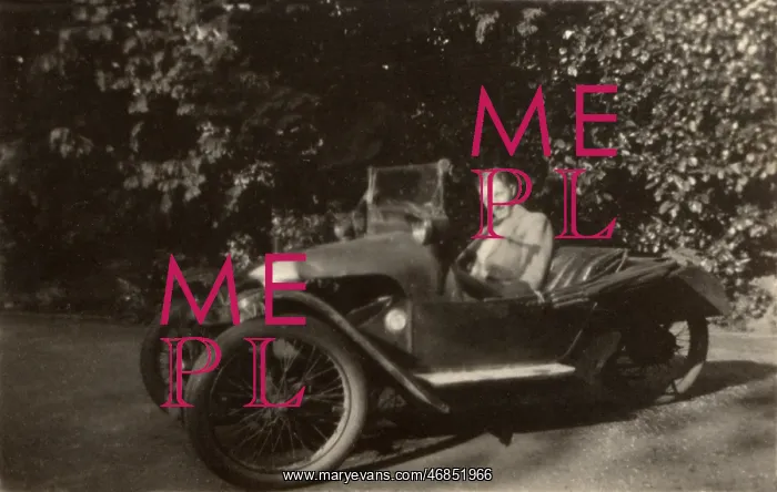 : Small three-wheeled car : Small three-wheeled car