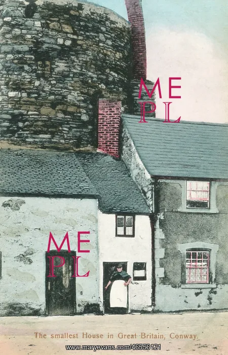 : Smallest house in Great Britain - Conwy : Smallest house in Great Britain - Conwy