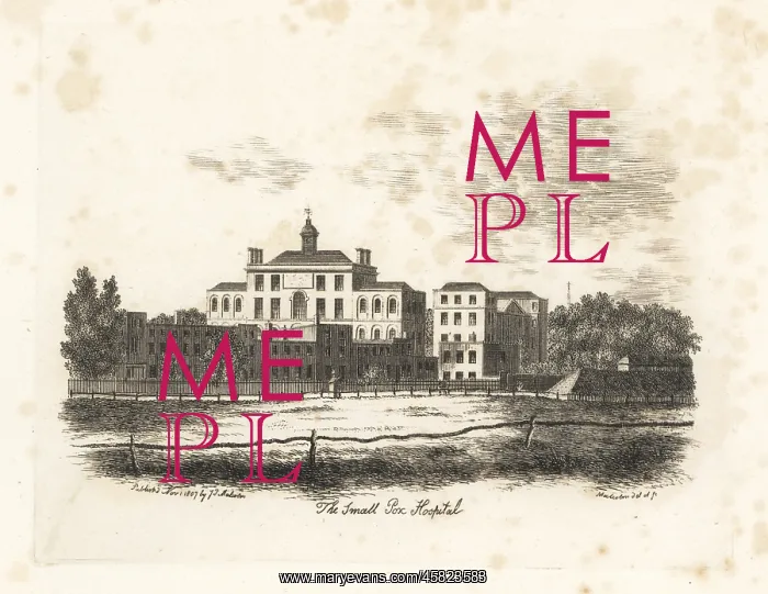 : Smallpox Hospital, London, 1807 : Smallpox Hospital, London, 1807