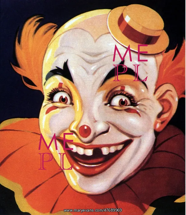  : Smiling Clown Portrait