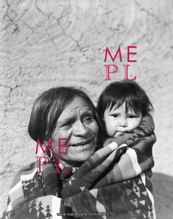: Smiling Native American Man Grandfather with his Grands : Smiling Native American Man Grandfather with his Grands