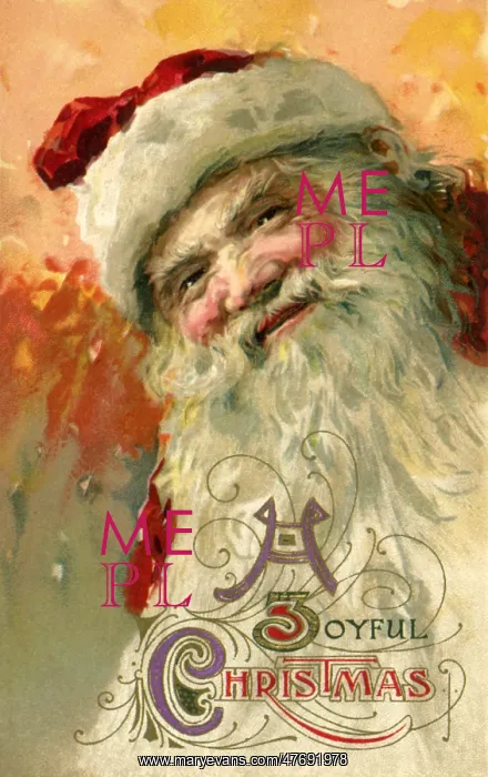  : Smiling Santa Claus with Long Beard