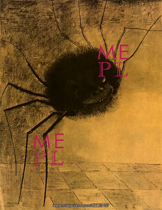 : Smiling Spider, by Odilon Redon