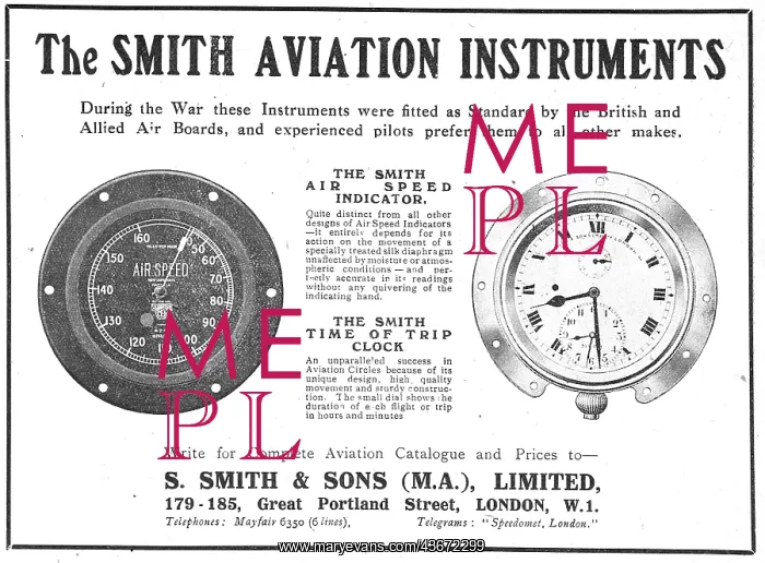: The Smith Air Speed Indicator : The Smith Air Speed Indicator