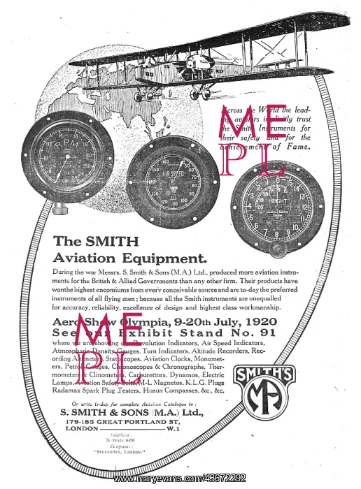 : The Smith Aviation Equipment : The Smith Aviation Equipment
