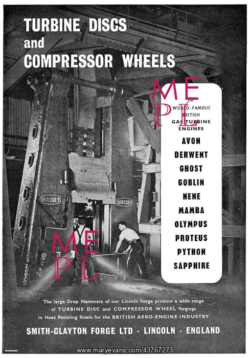 : Smith-Clayton Forged Turbine Discs & Compressor Wheels : Smith-Clayton Forged Turbine Discs & Compressor Wheels