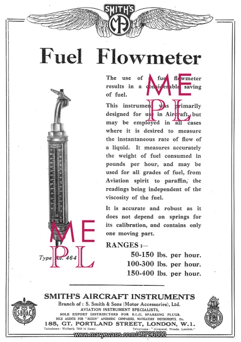 : Smiths Aero Engine Fuel Flowmeter : Smiths Aero Engine Fuel Flowmeter