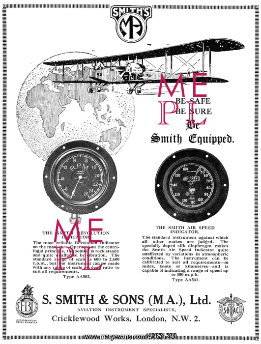: Smiths Aircraft Instruments : Smiths Aircraft Instruments