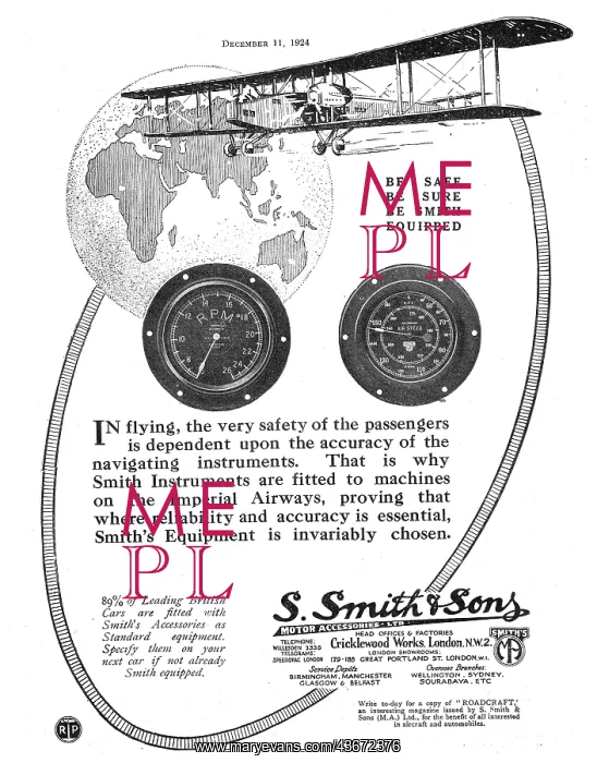: Smiths Aircraft Instruments : Smiths Aircraft Instruments