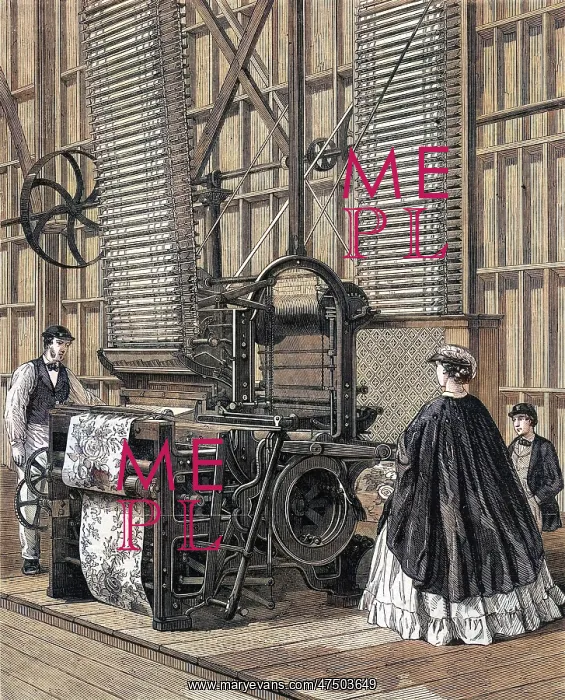 : SMITH'S CARPET LOOM 1862 : SMITH'S CARPET LOOM 1862