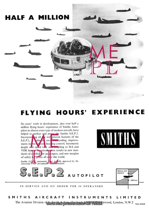 : Smiths Flight Systems Smiths Autopilot : Smiths Flight Systems Smiths Autopilot