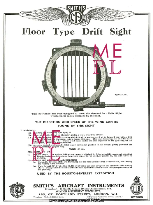 : Smiths Floor Type Drift Sight : Smiths Floor Type Drift Sight