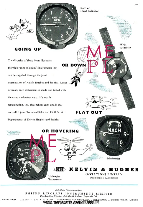 : Smiths - Kelvin Hughes Wrist Altimeter : Smiths - Kelvin Hughes Wrist Altimeter