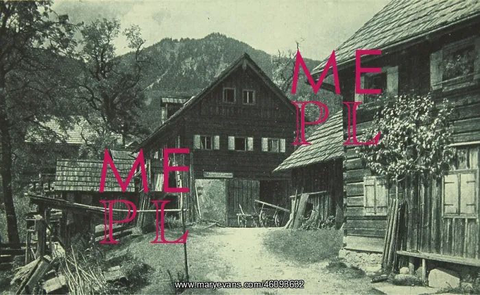 : Smithy in Gosau. 1919. Collotype. Photograph : Smithy in Gosau. 1919. Collotype. Photograph