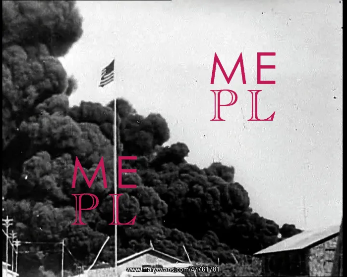 : Smoke Emitting From an American Base : Smoke Emitting From an American Base
