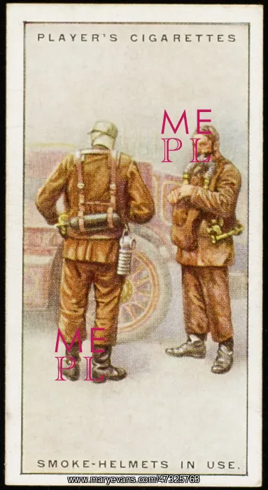 : SMOKE HELMETS IN USE : SMOKE HELMETS IN USE