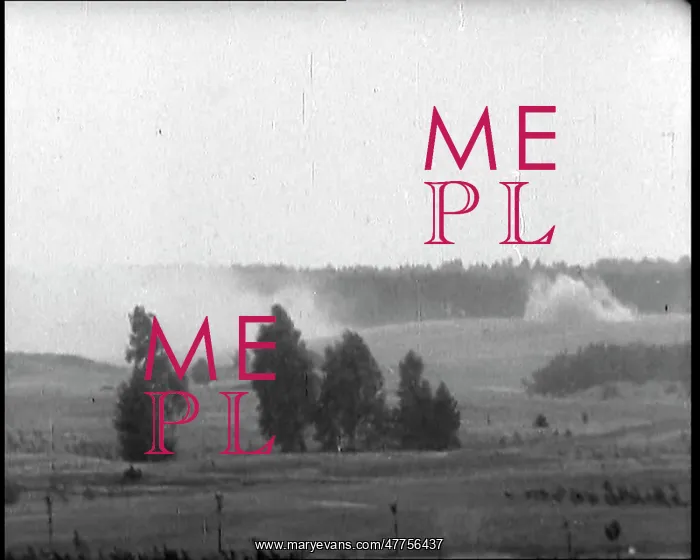 : Smoke Rising Gunfire In An Open Landscape In : Smoke Rising Gunfire In An Open Landscape In