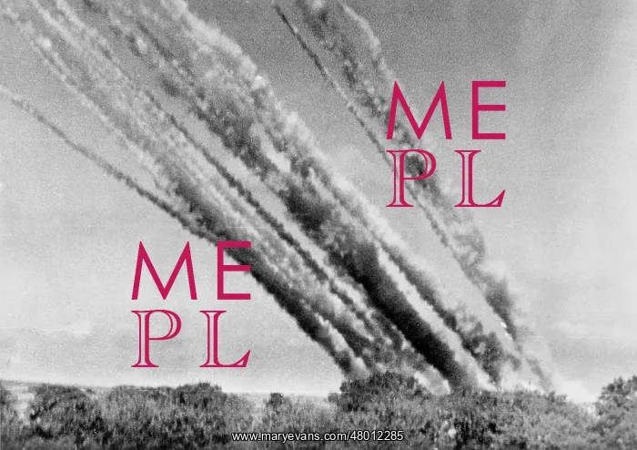 : Smoke trails from ammunition on the Eastern front : Smoke trails from ammunition on the Eastern front