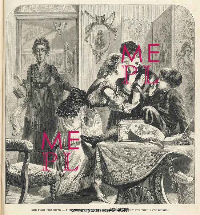  : Smoking the first cigarette