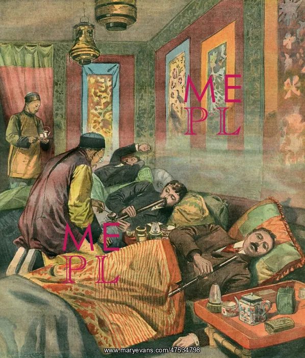  : Smoking opium in France