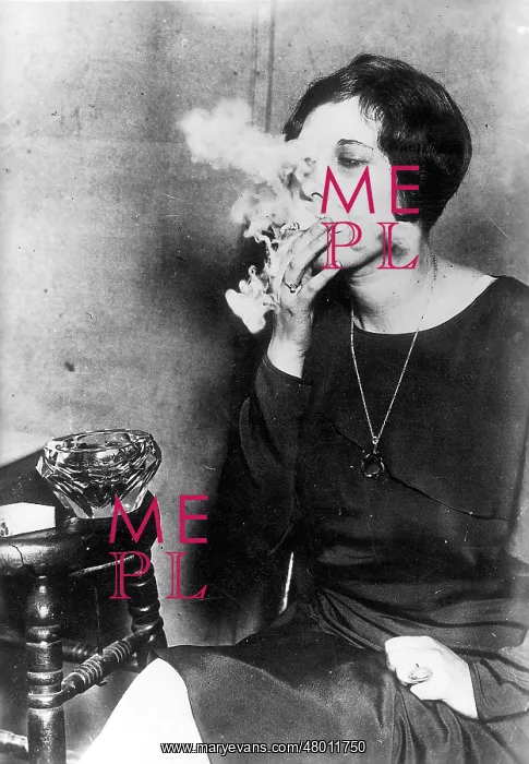 : Smoking woman, 1929 : Smoking woman, 1929