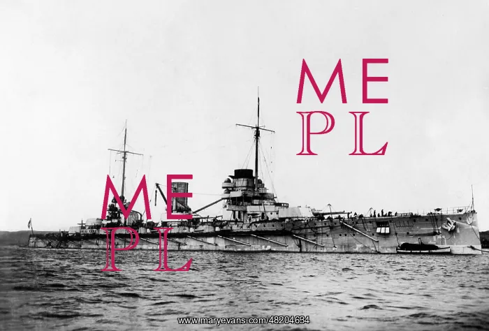 : SMS Goben on the high seas during the First World War : SMS Goben on the high seas during the First World War