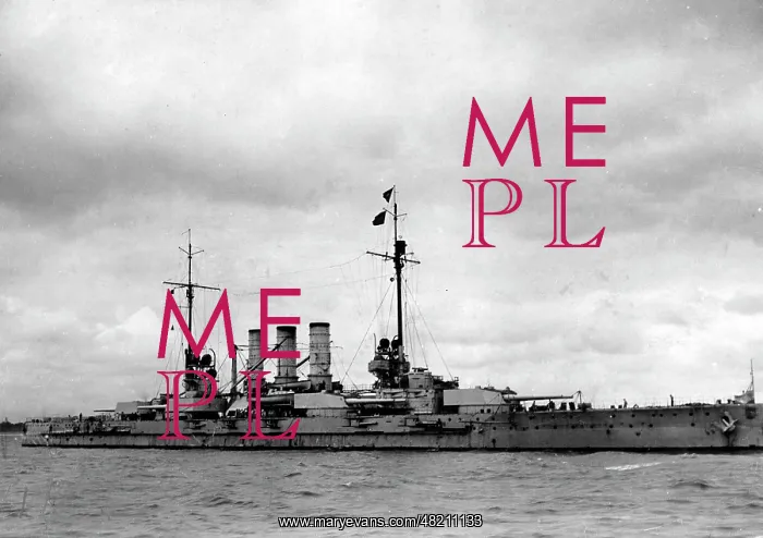 : S.M.S. Oldenburg after the Battle of Jutland, 1916 : S.M.S. Oldenburg after the Battle of Jutland, 1916