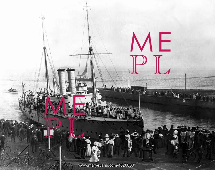 : The SMS Panther in Wilhelmshaven, 1911 : The SMS Panther in Wilhelmshaven, 1911