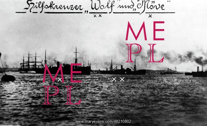 : SMS Wolf and SMS Moeve : SMS Wolf and SMS Moeve