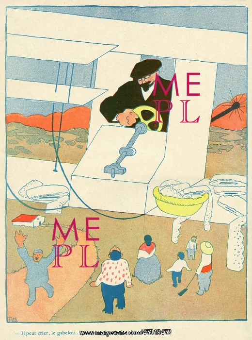 : SMUGGLING CARTOON / 1908 : SMUGGLING CARTOON / 1908