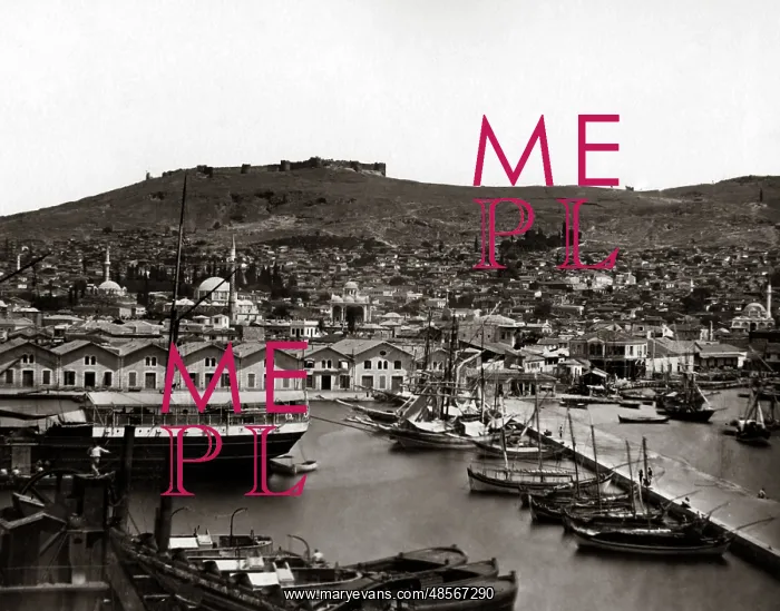 : Smyrna, Turkey circa 1890 : Smyrna, Turkey circa 1890