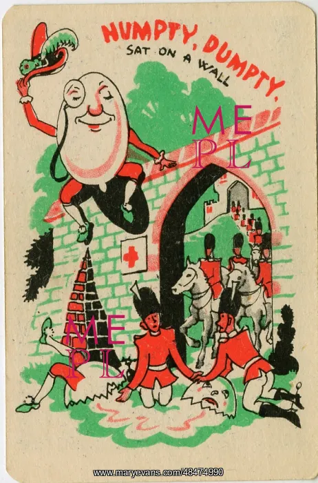 : Snap card - Humpty Dumpty : Snap card - Humpty Dumpty