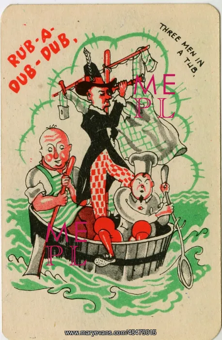 : Snap card - Rub-A-Dub-Dub : Snap card - Rub-A-Dub-Dub