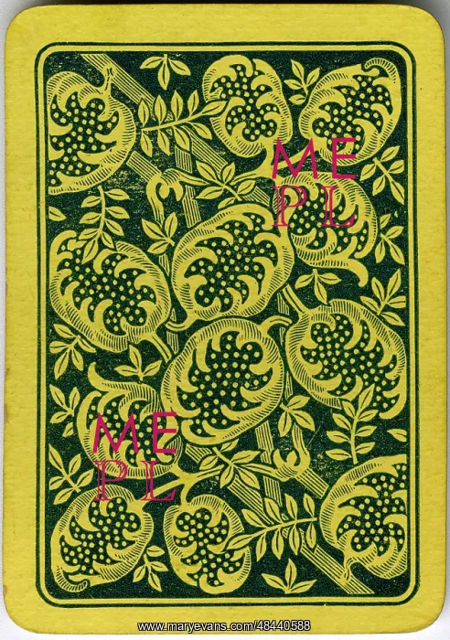  : Snap Playing Card - card back design