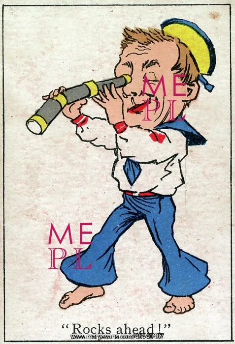  : Snap Playing Card - Sailor with telescope