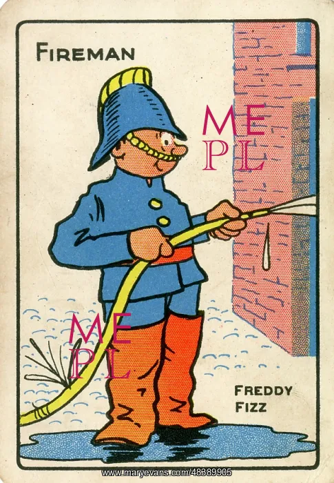  : Snap Playing Cards - Fireman - Freddy Fizz