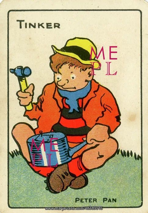  : Snap Playing Cards - Tinker - Peter Pan
