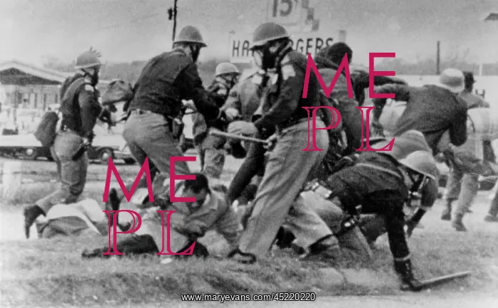: SNCC leader John Lewis (light coat in center) ? : SNCC leader John Lewis (light coat in center) ?